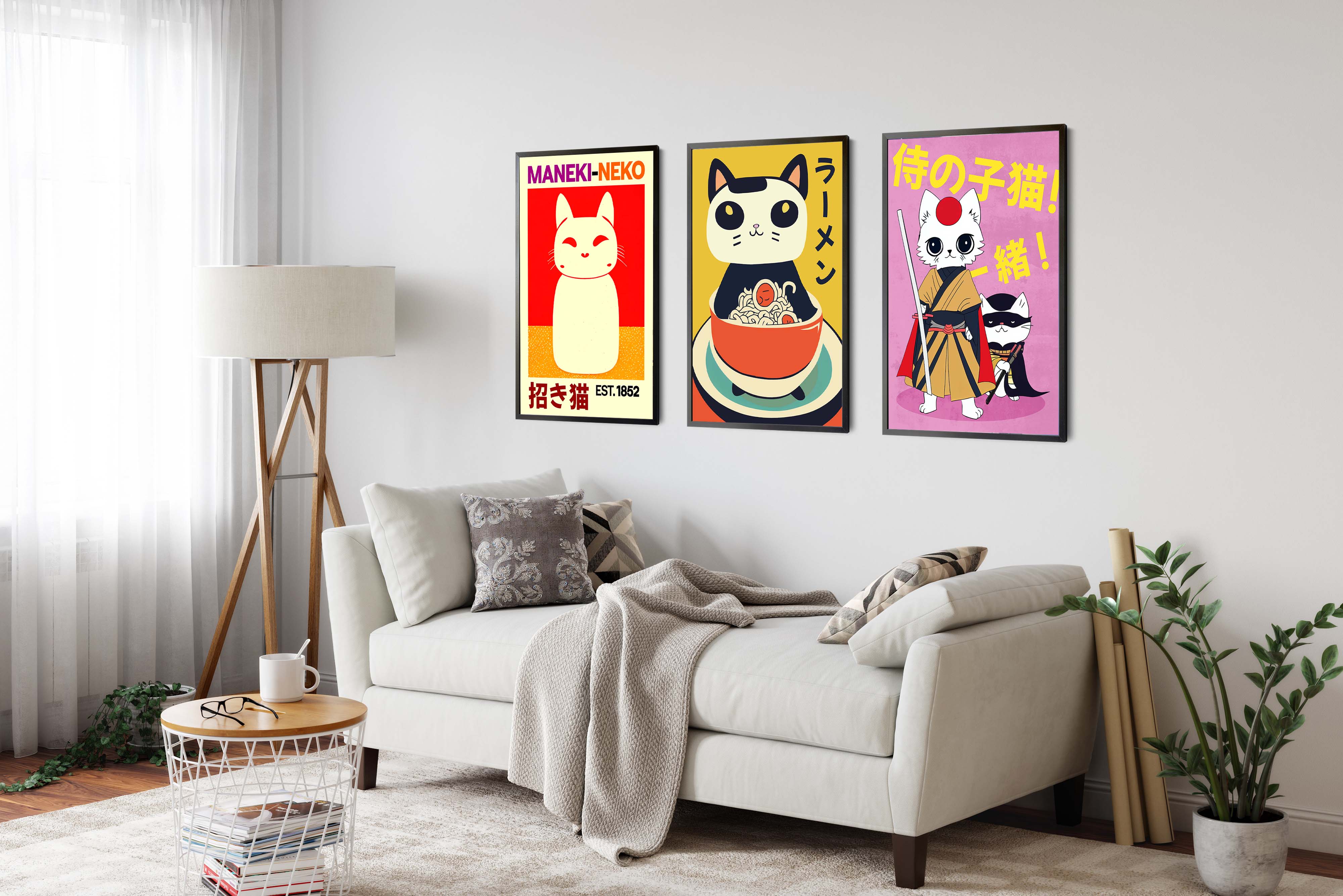 Anime Cats - Set of 3 - Image 4