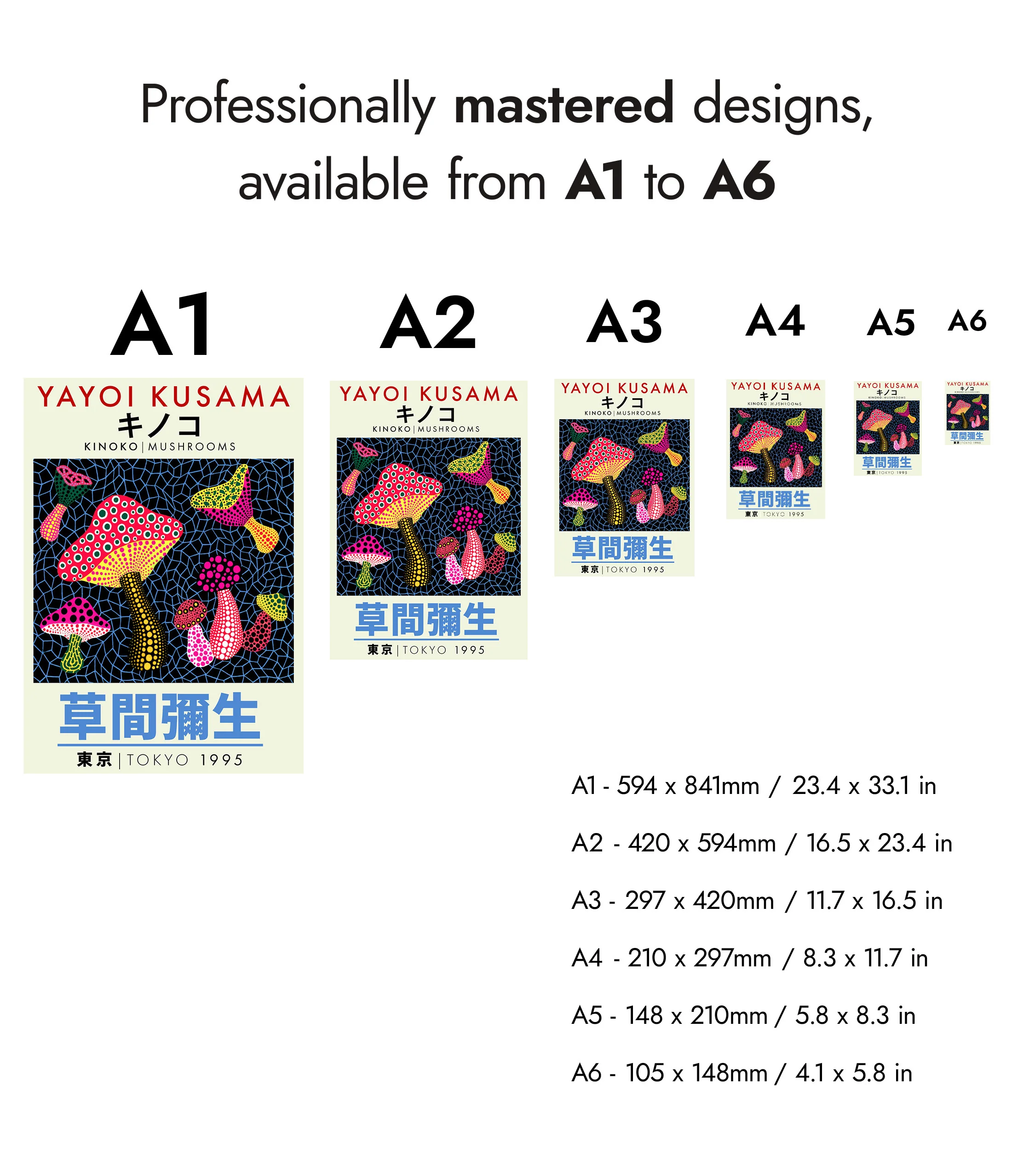 Yayoi Kusama - Set of 3 - Image 9